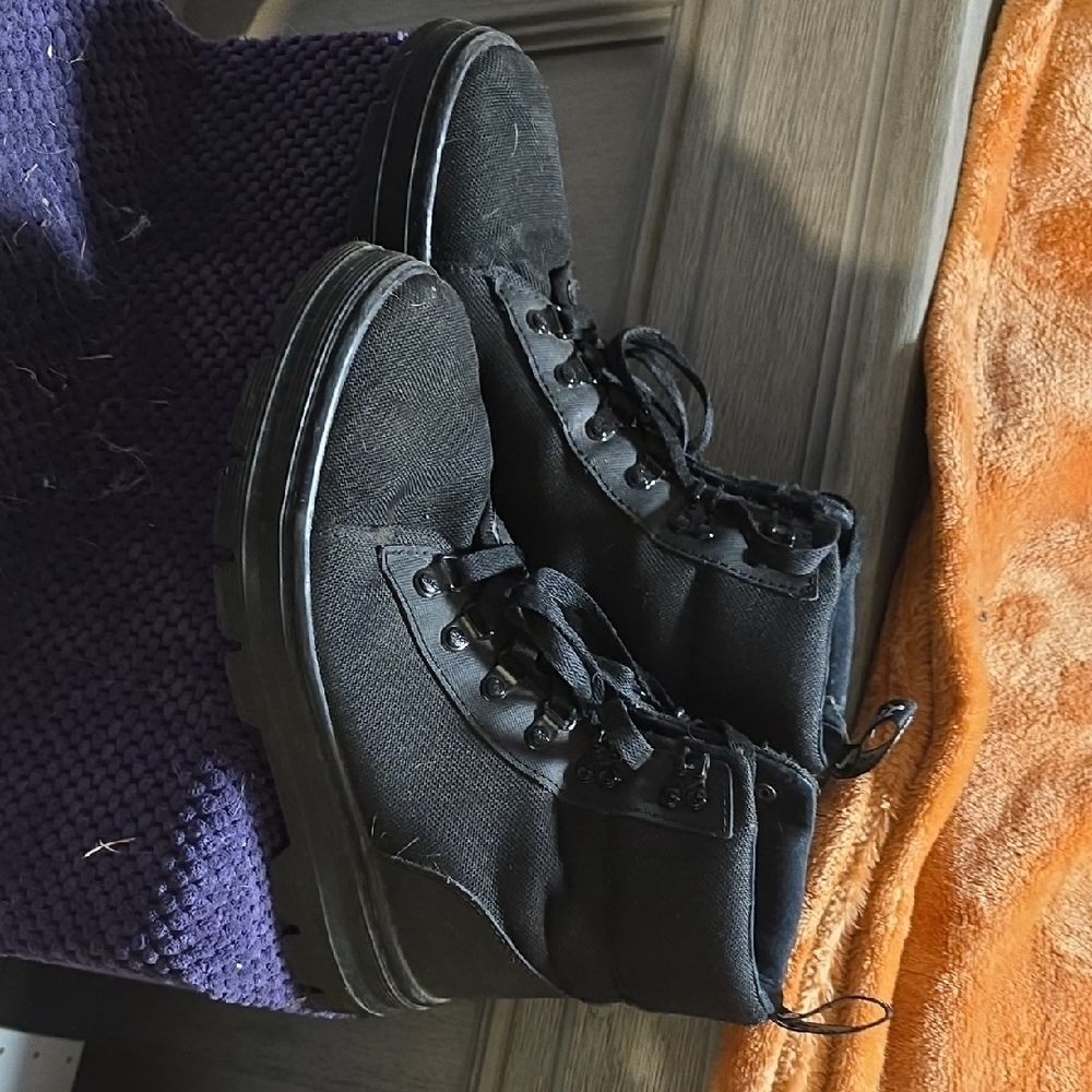 Dr. Martens Black Combs Boots